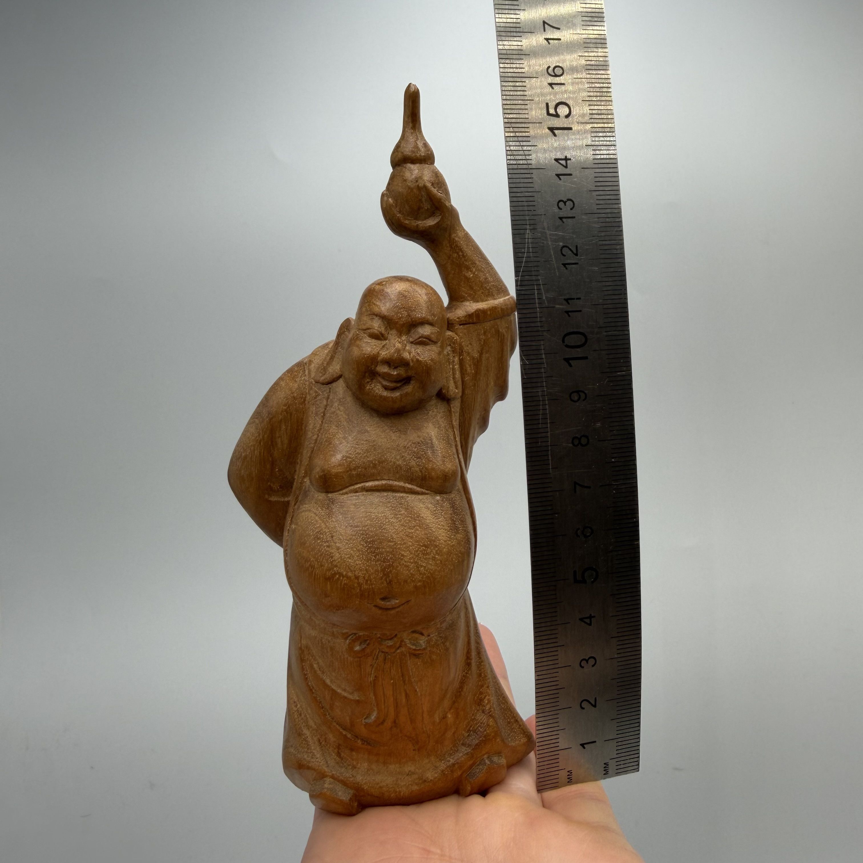 Vintage Vintage Laughing Buddha Hotei Figurine Symbol of Happiness Size ONE SIZE - 5 Thumbnail
