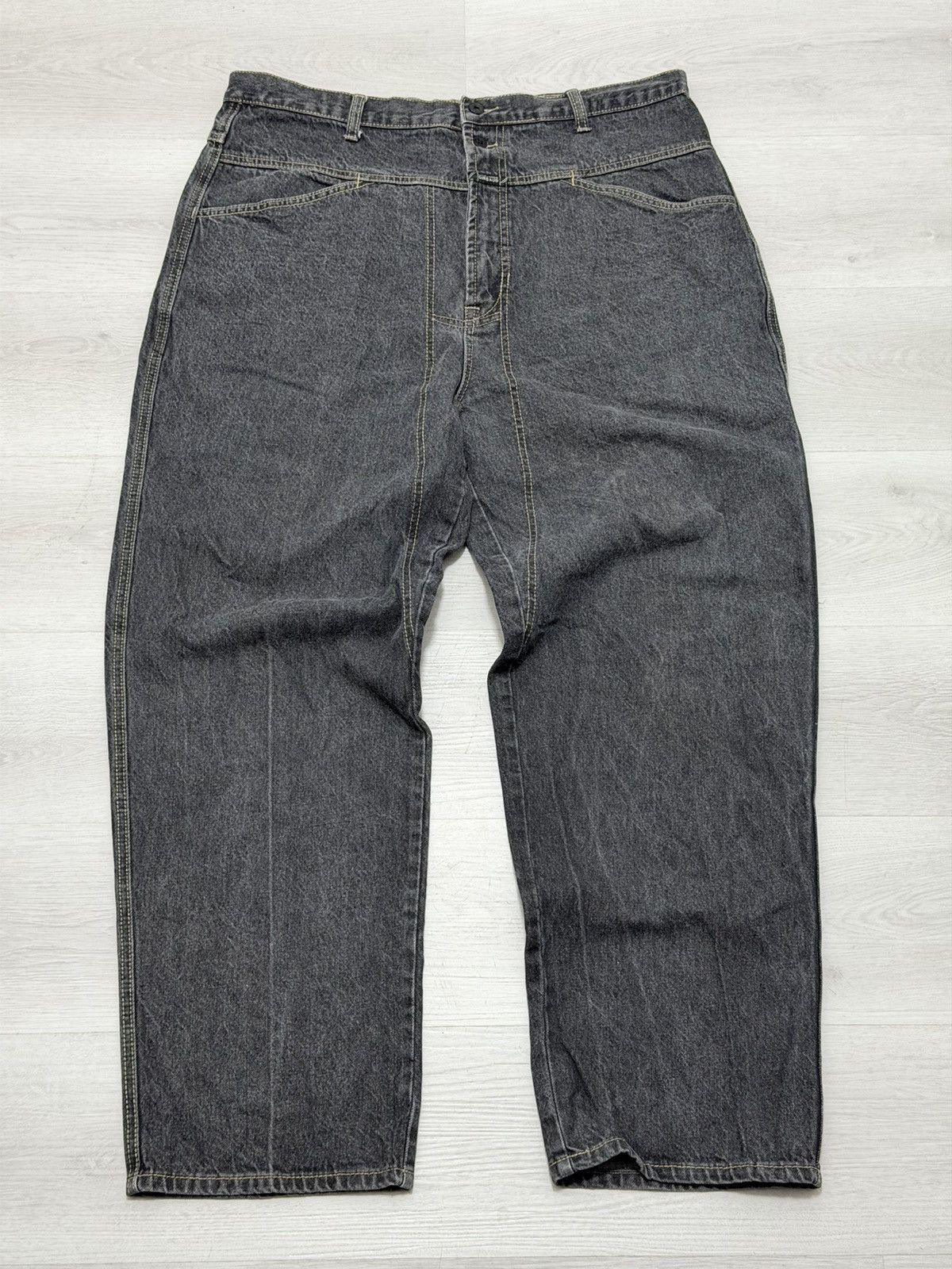 Marithe + Francois Girbaud Vintage Y2K Marithe Francois Girbaud Baggy Jeans WideLeg 38M Size US 38 / EU 54 - 5 Thumbnail