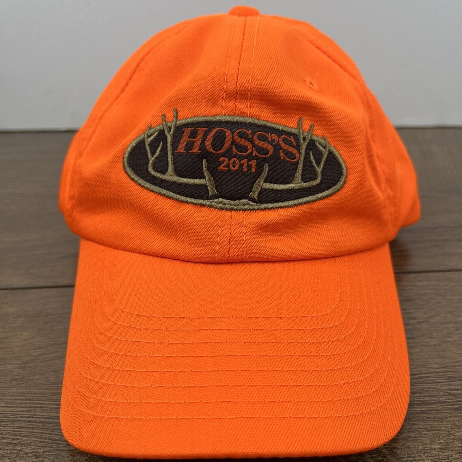 Other Hoss’s Hat Hoss Orange Hat Adjustable Adult Size Hat Orange Size ONE SIZE - 3 Thumbnail