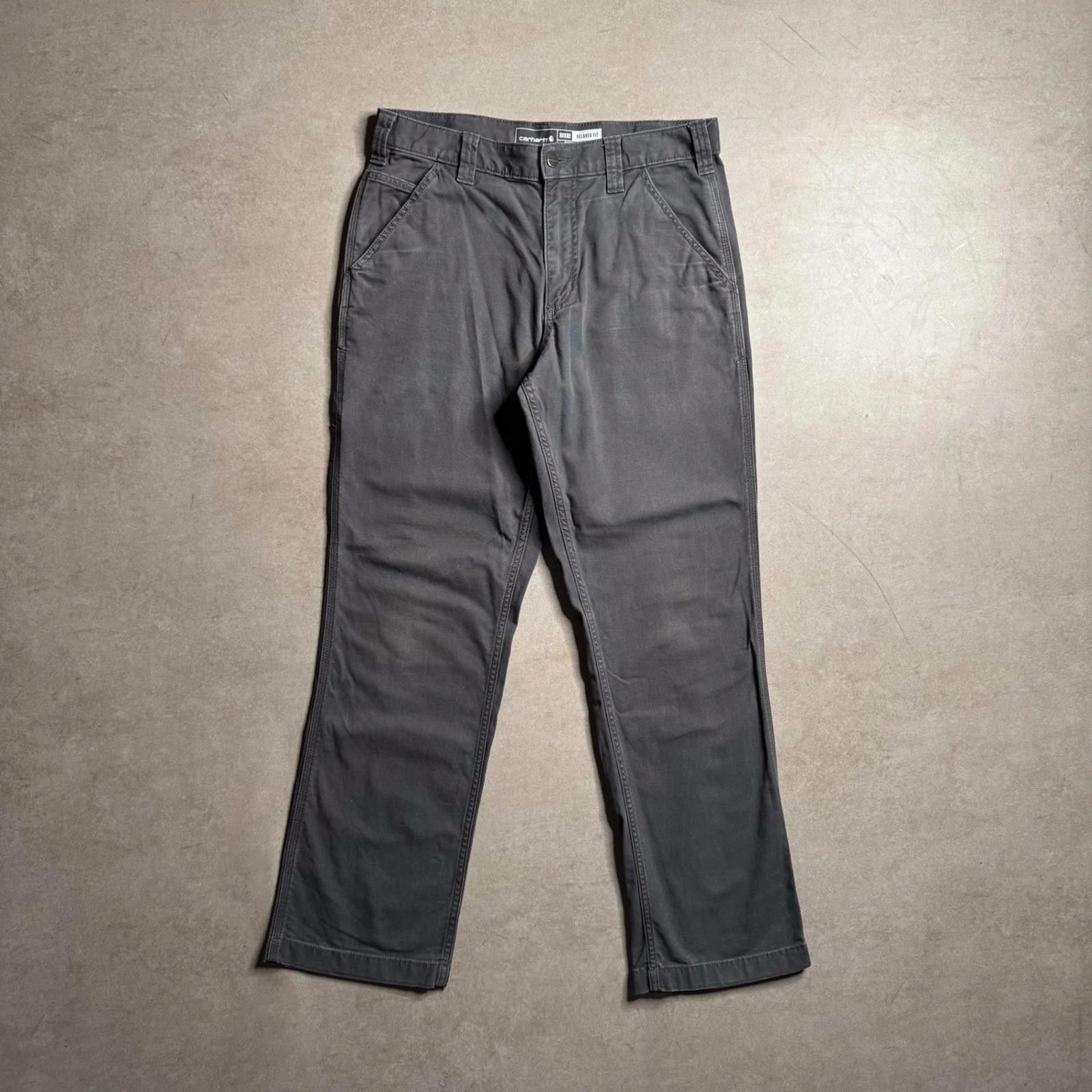 Carhartt Vintage Carhartt Gray Pants - 32x32 Size US 32 / EU 48 - 1 Thumbnail