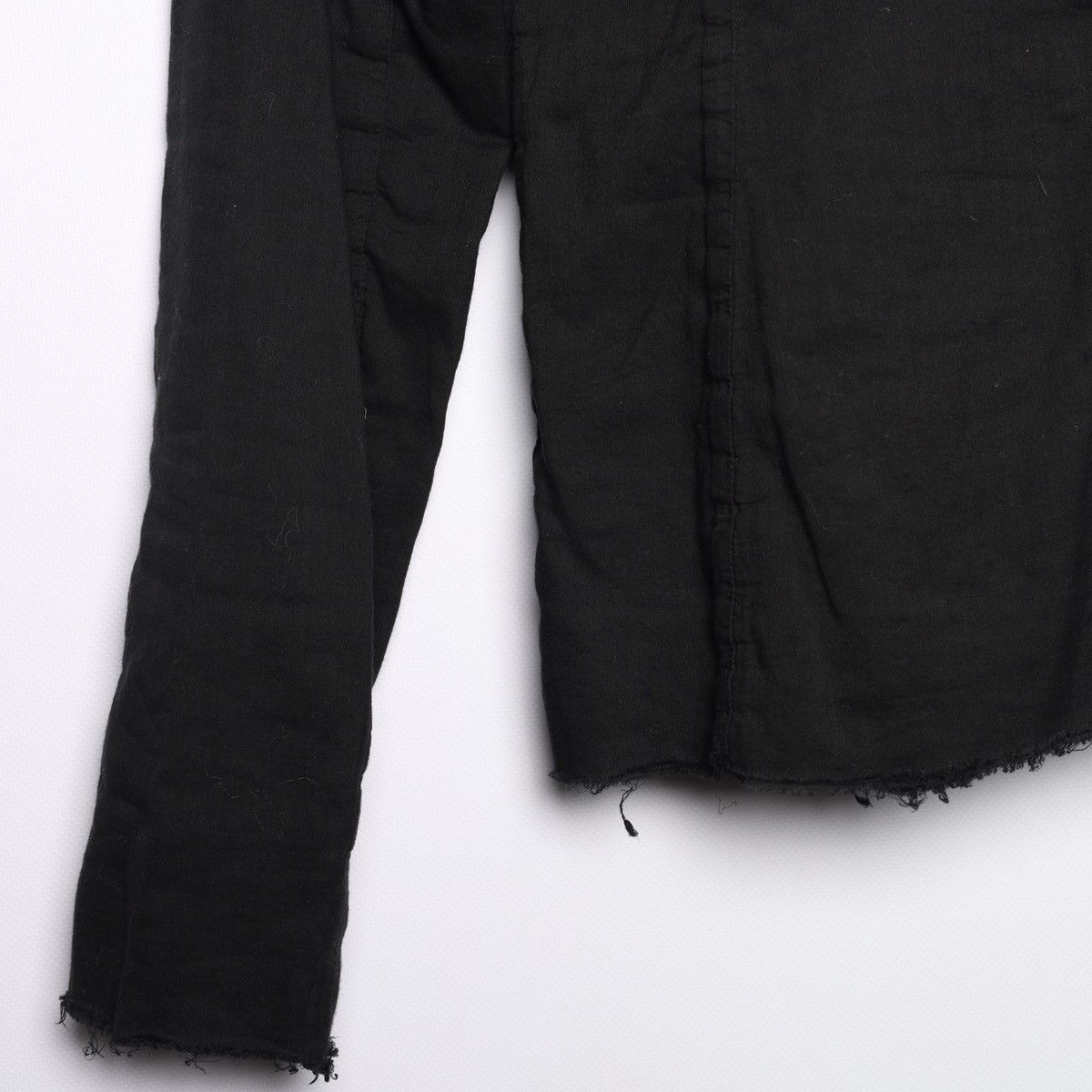 Rundholz Rundholz DIP Black Cotton Shirt Light Jacket Blazer Size S / US 4 / IT 40 - 17 Thumbnail