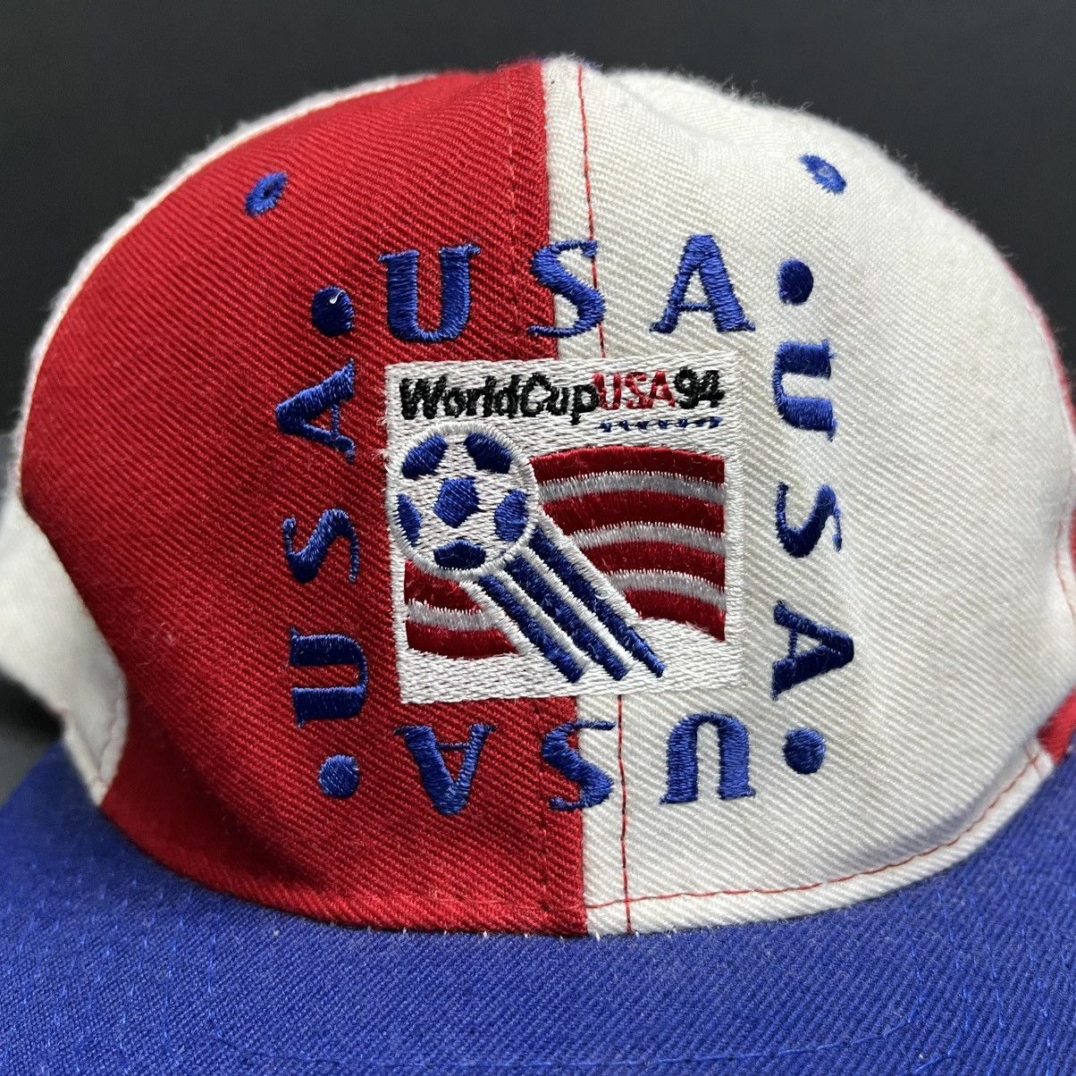 Nutmeg Vintage FIFA World Cup 94’ Team Usa Snapback Hat Size ONE SIZE - 6 Thumbnail