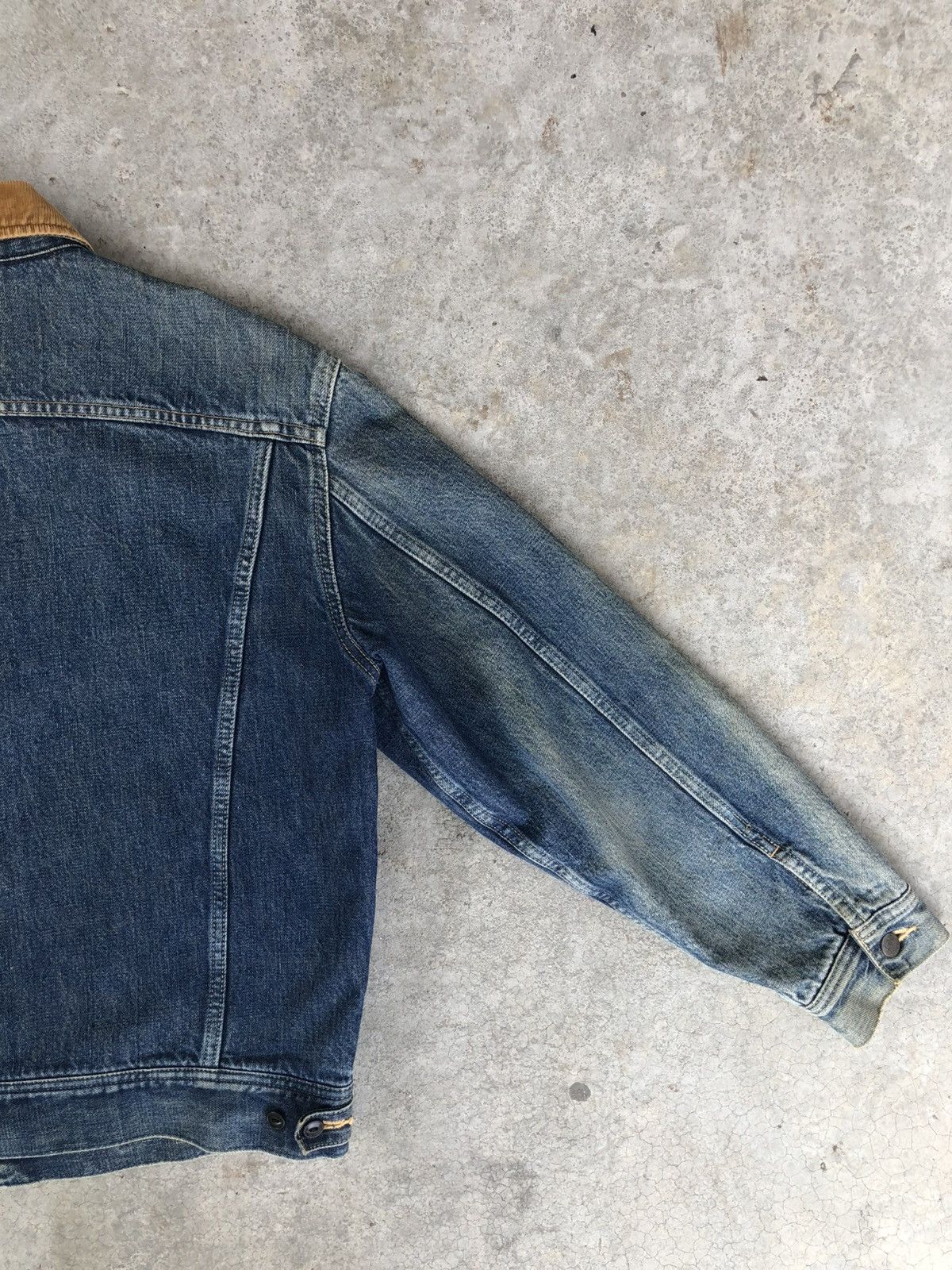 Lee Vintage 70s Lee Storm Rider Blanked Lined Denim Jacket Size US M / EU 48-50 / 2 - 9 Thumbnail