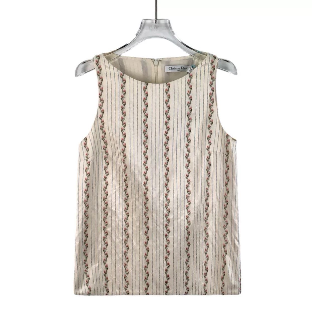 dior homme タンクトップ　bee刺繍　SS06 エディスリマン Dior Dior Homme Beige Bee TankTop | Grailed