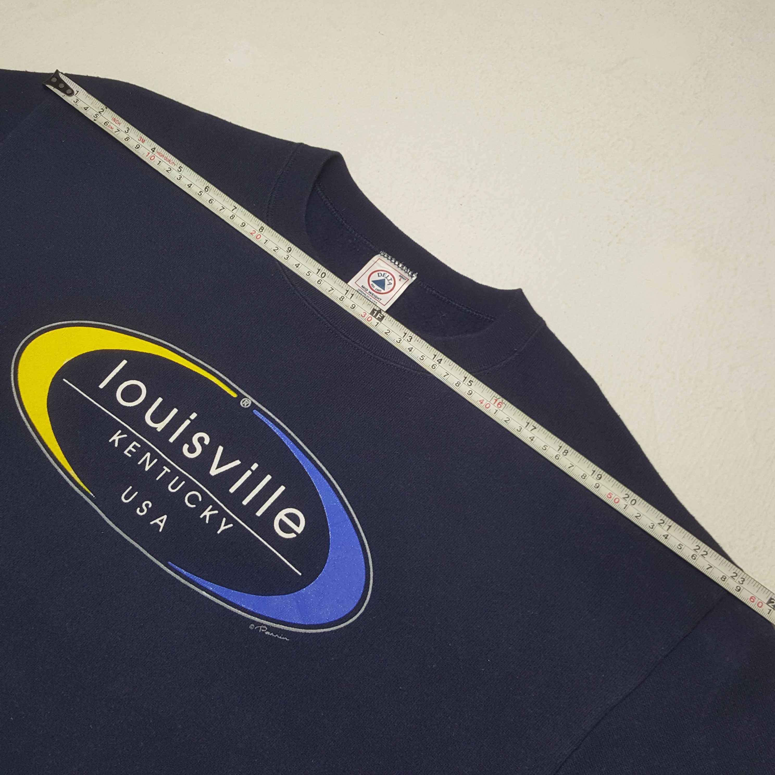Louisville Slugger × Vintage Vintage Louisville Kentucky USA Promo Sweatshirt C286N5 Size US L / EU 52-54 / 3 - 5 Thumbnail
