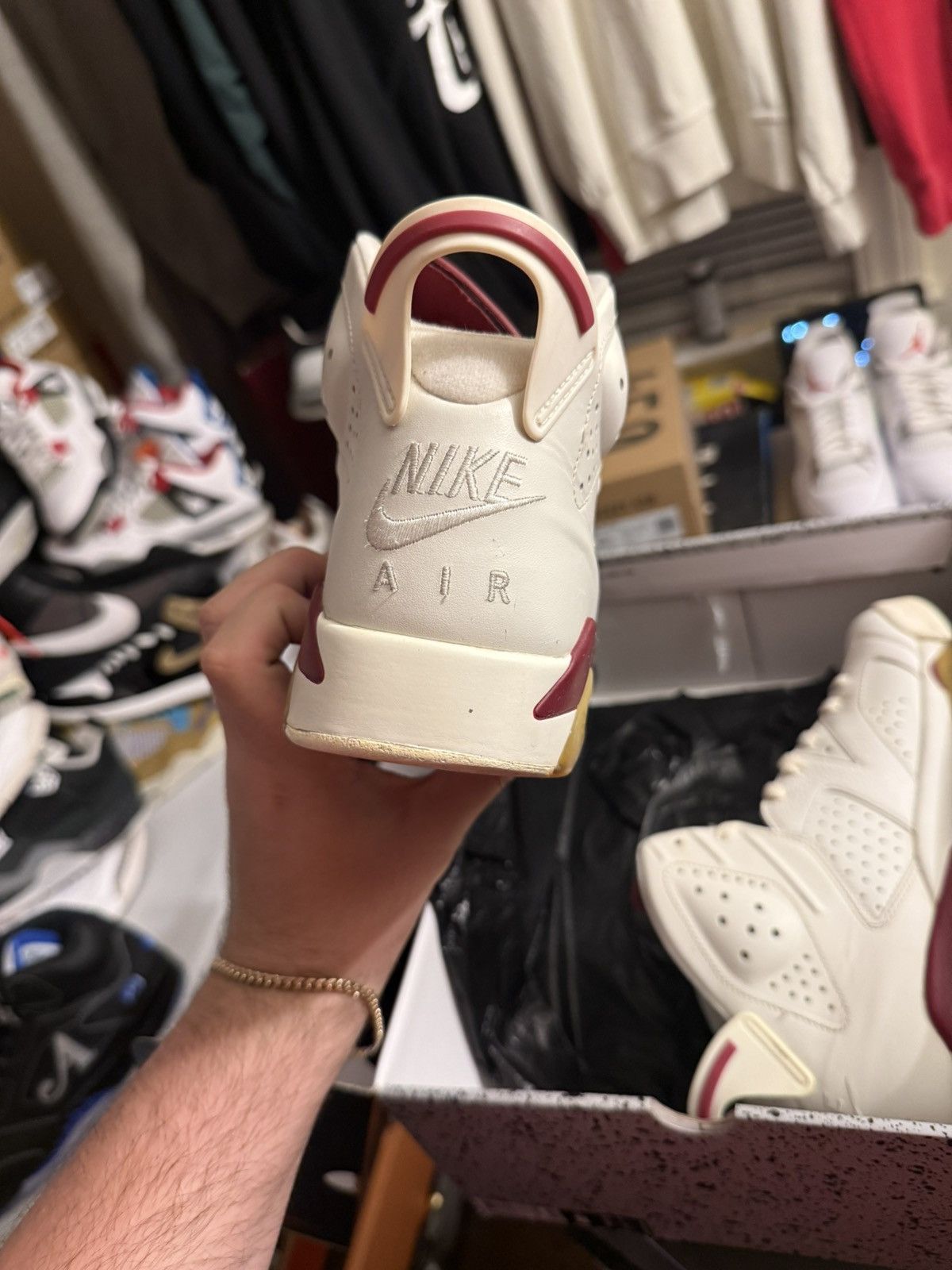 Jordan Brand Jordan retro 6 maroon size 8 Size US 8 / EU 41 - 4 Thumbnail