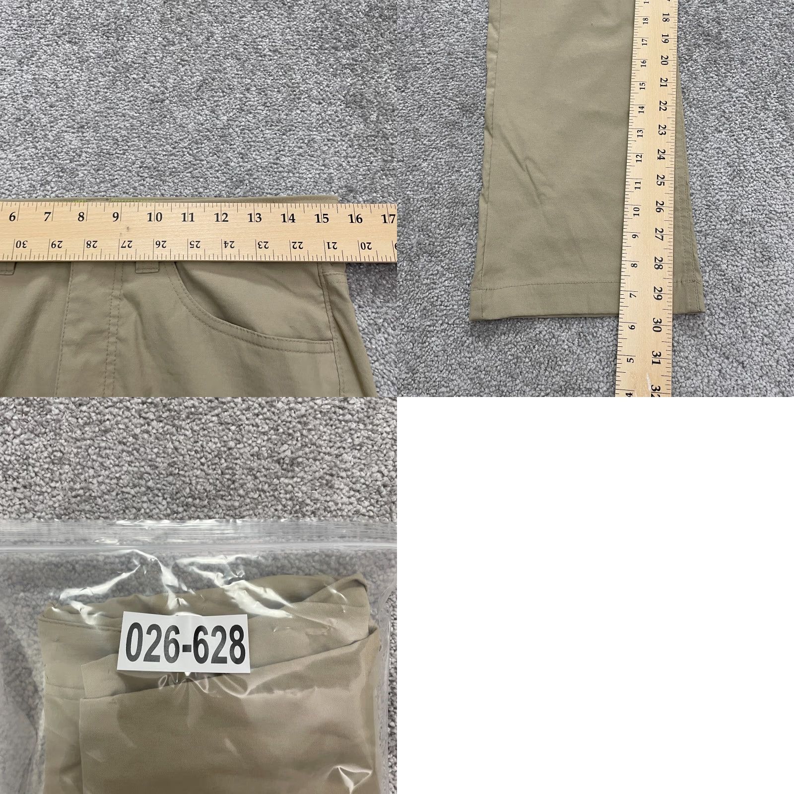 Eddie Bauer Eddie Bauer Pants Mens 30x30 Brown Straight Leg Active Outdoor Nylon Hike Size US 30 / EU 46 - 9 Thumbnail