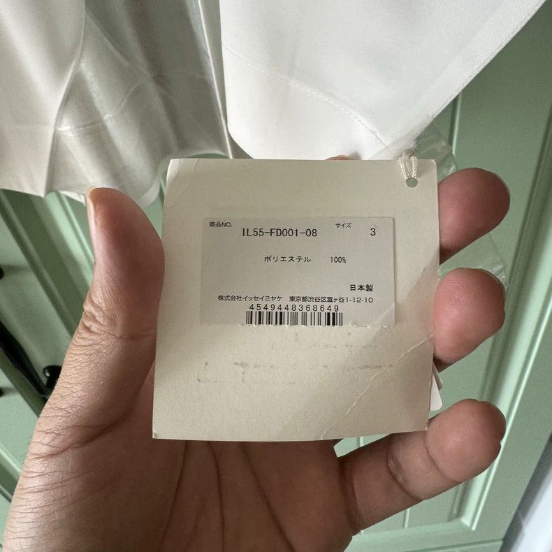 Issey Miyake Issey Miyake size:3 white blouse Size M / US 6-8 / IT 42-44 - 5 Thumbnail