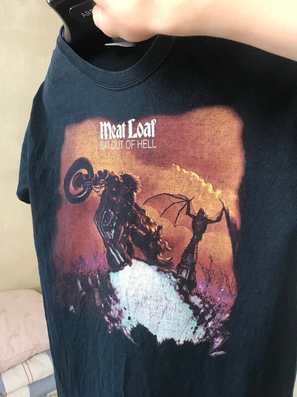 Band Tees 🔥 Meat Loaf Bat Out Of Hell Album Tour Vintage T Shirt Rock Size US M / EU 48-50 / 2 - 12 Thumbnail
