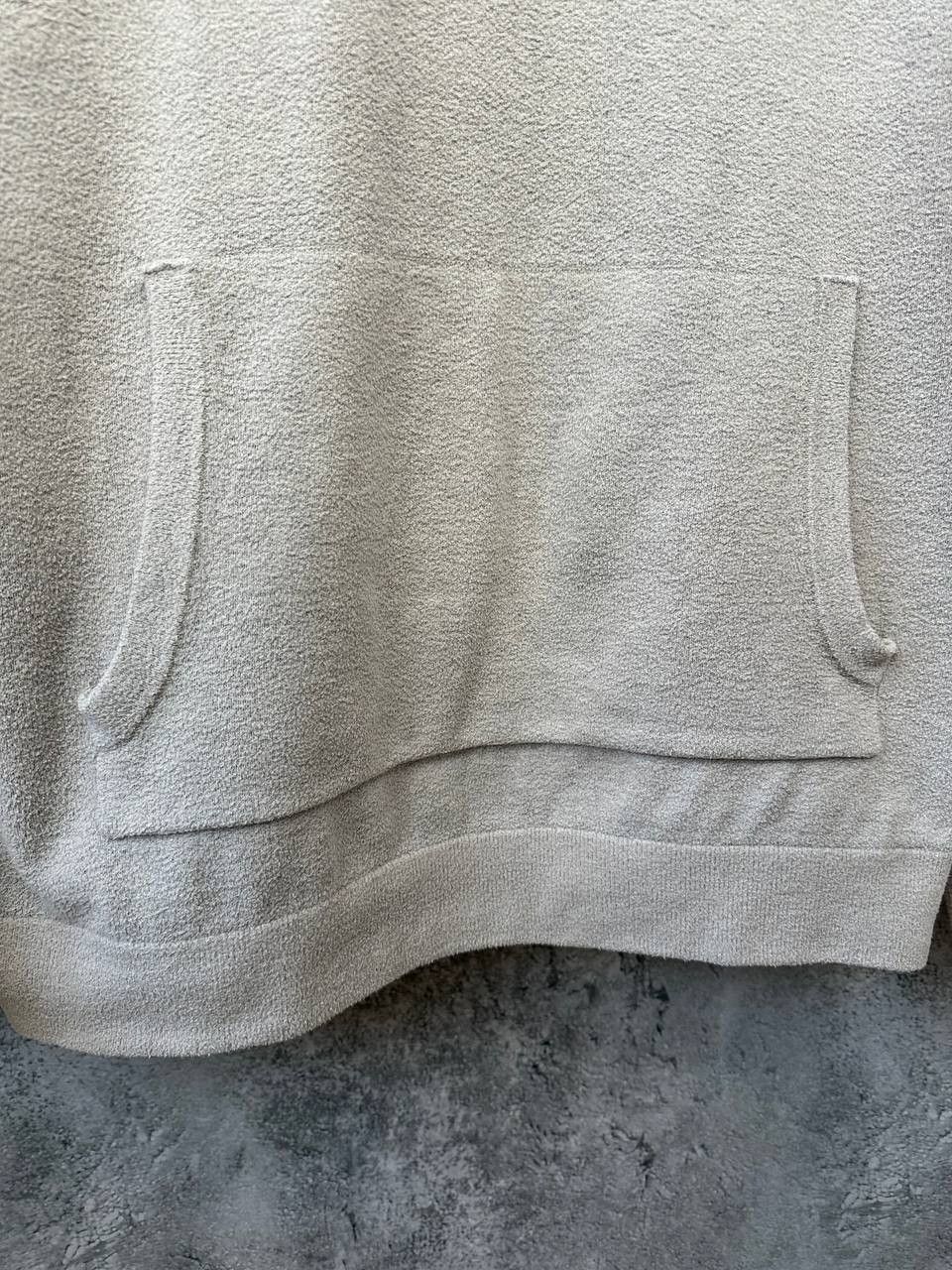 Reiss REISS Mercury Towelling Hoodie Gray With Pocket Size US XL / EU 56 / 4 - 8 Thumbnail