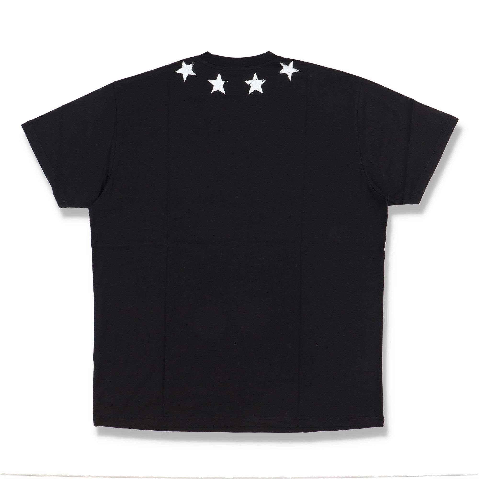 Givenchy Black and White Cracked Stars Oversized T-Shirt Size US S / EU 44-46 / 1 - 6 Thumbnail