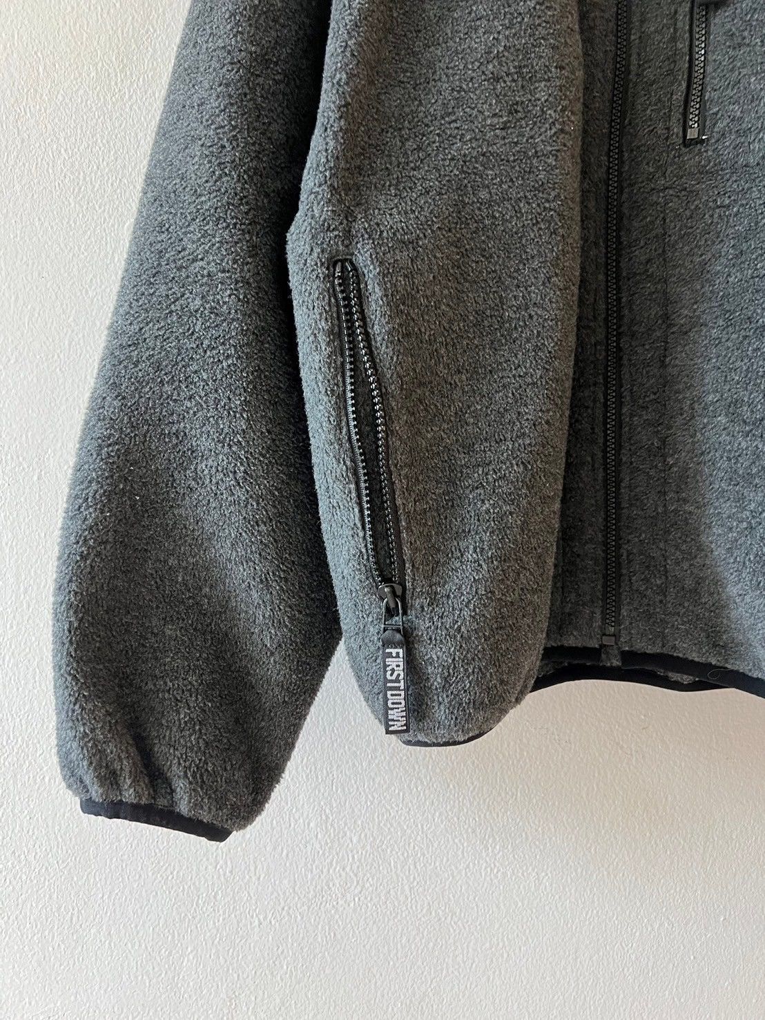 Vintage First Down Outdoor Fleece Jacket Zip Up Size US M / EU 48-50 / 2 - 7 Thumbnail