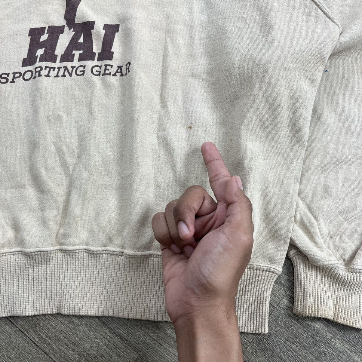 Hai Sporting Gear Vintage Issey Miyake Hai Sporting Gear Big Logo Sweatshirts Size US L / EU 52-54 / 3 - 15 Thumbnail