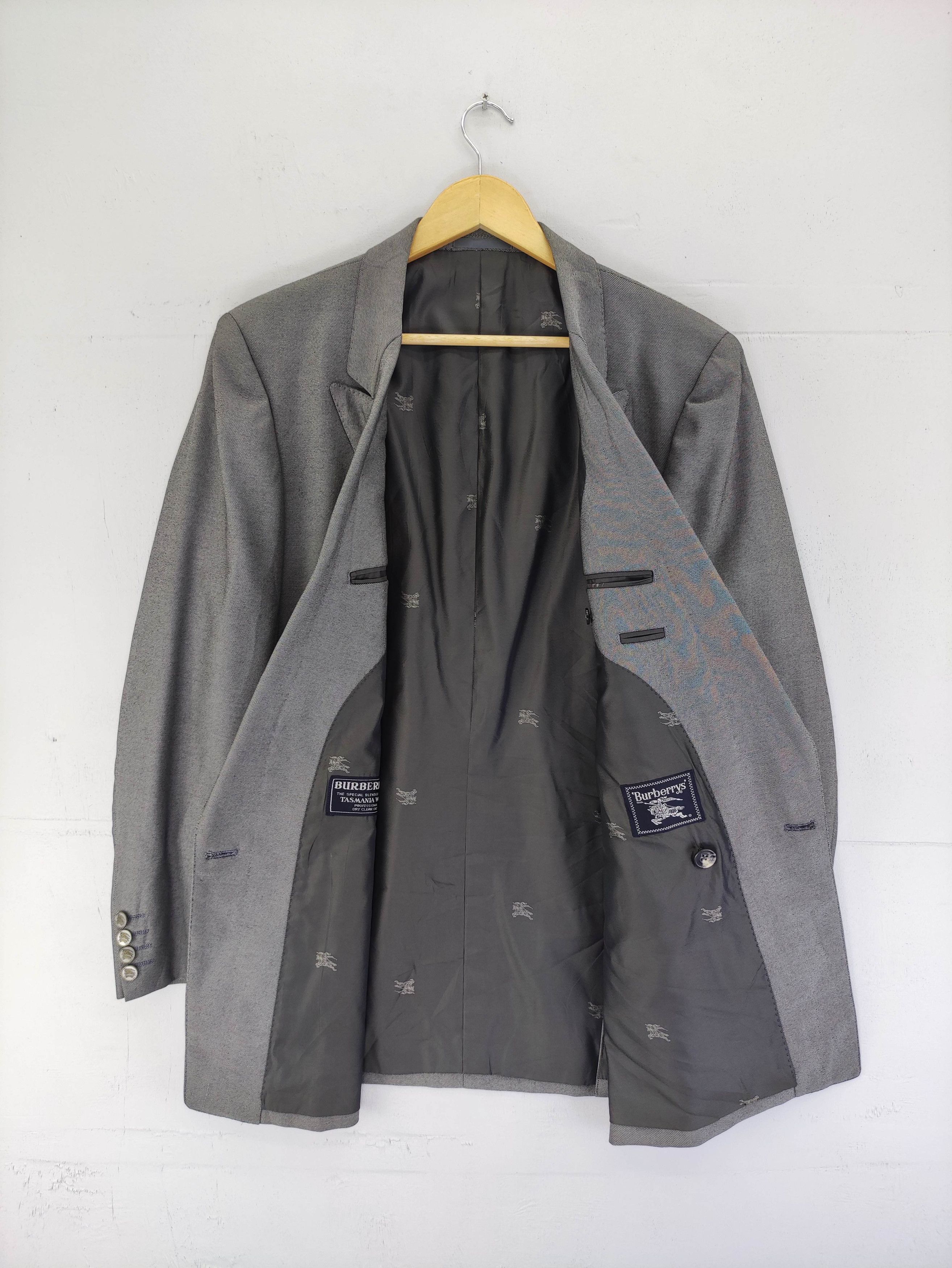 Burberry Vintage Burberrys Coat Blazer Suit Jacket Size US M / EU 48-50 / 2 - 6 Thumbnail