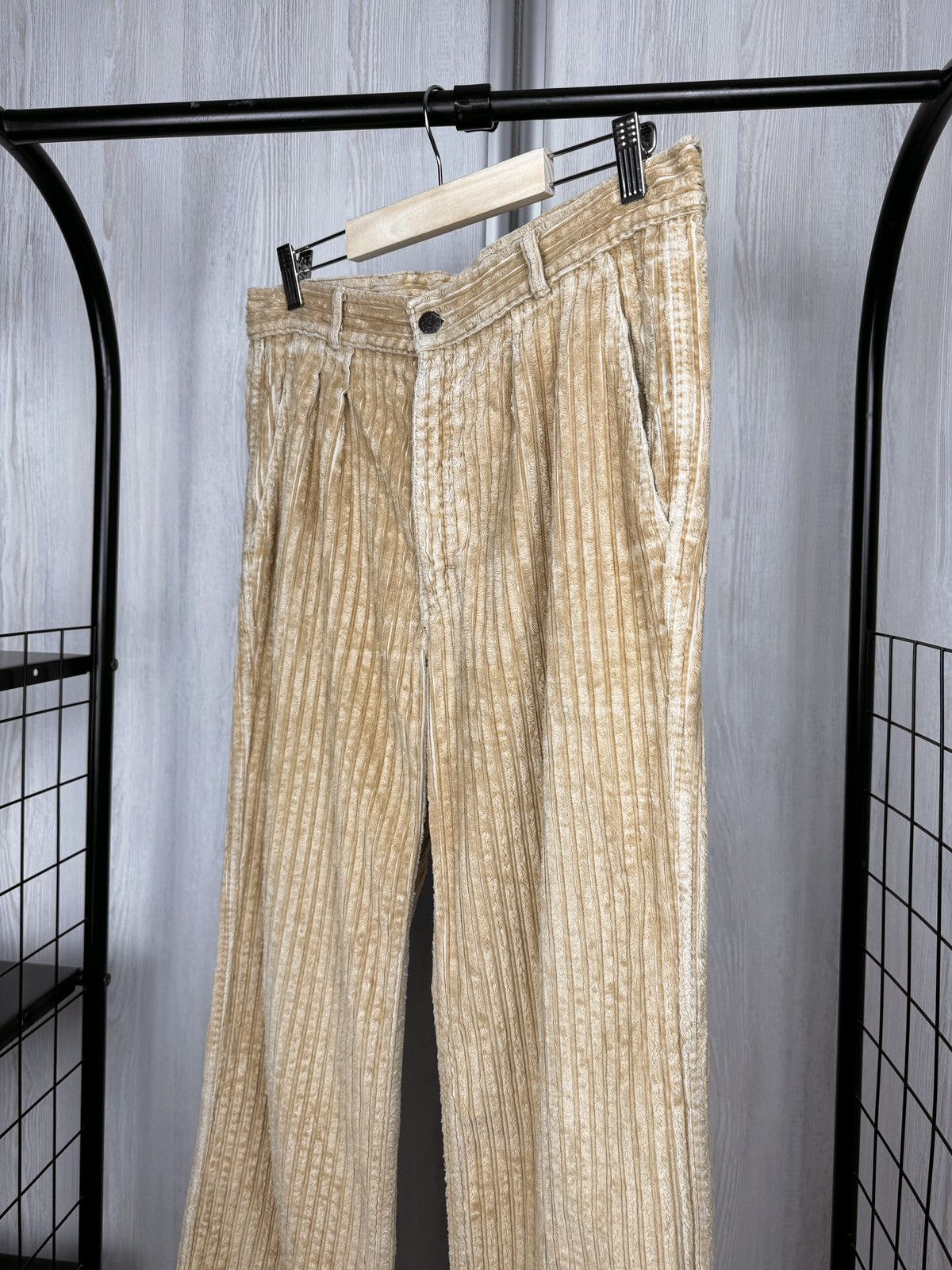 Other 70s Lee Cooper Eclair Zip Work Western Flare Bottom Pants Size US 33 - 4 Thumbnail