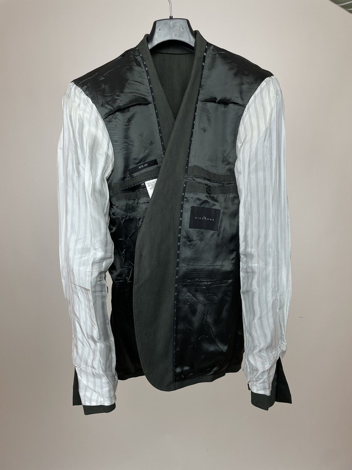 John Richmond JOHN RICHMOND LINEN BLAZER One Button Mens size 48 Size 48R - 11 Thumbnail