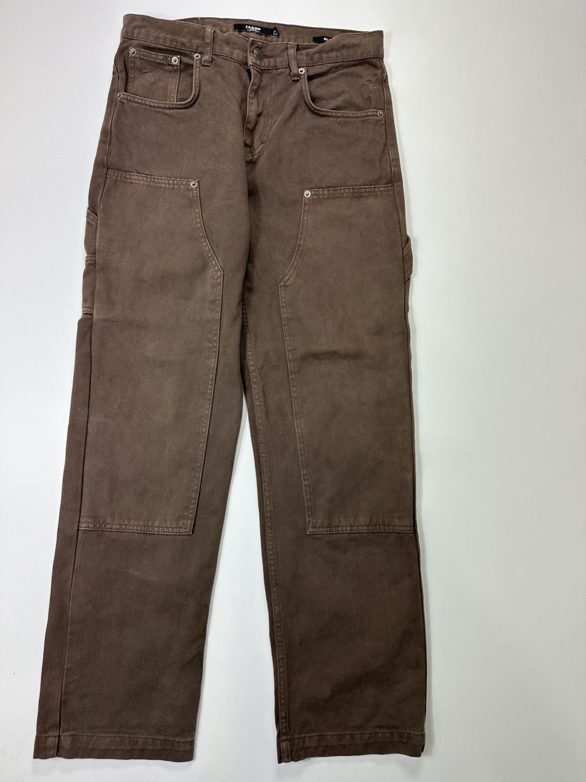 Jaded London Jaded London Double Knee Pants Skate Fit Brown Size US 30 / EU 46 - 4 Thumbnail