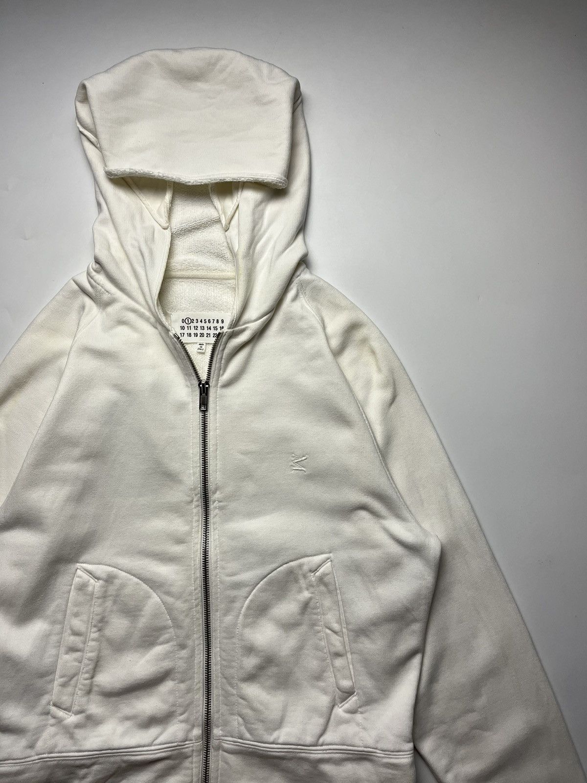 Maison Margiela Maison Margiela SS21 Cropped Zip-Up Hoodie Size S / US 4 / IT 40 - 3 Thumbnail