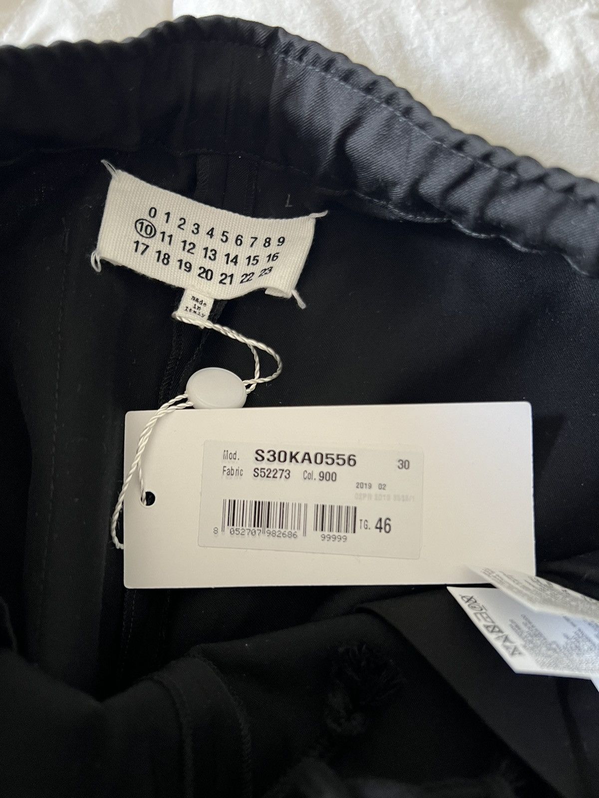 Maison Margiela Maison Margiela Front Pleat Tailored Trousers FW19 Size 46 Size US 30 / EU 46 - 7 Thumbnail