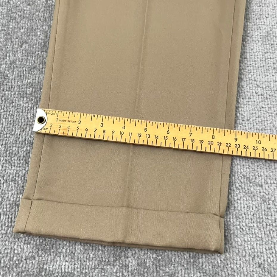 Jos. A. Bank VINTAGE Jos. A Bank David Leadbetter Pants Mens 34 x 32 Brown Pleated Golf Trousers Retro Size US 34 / EU 50 - 6 Thumbnail