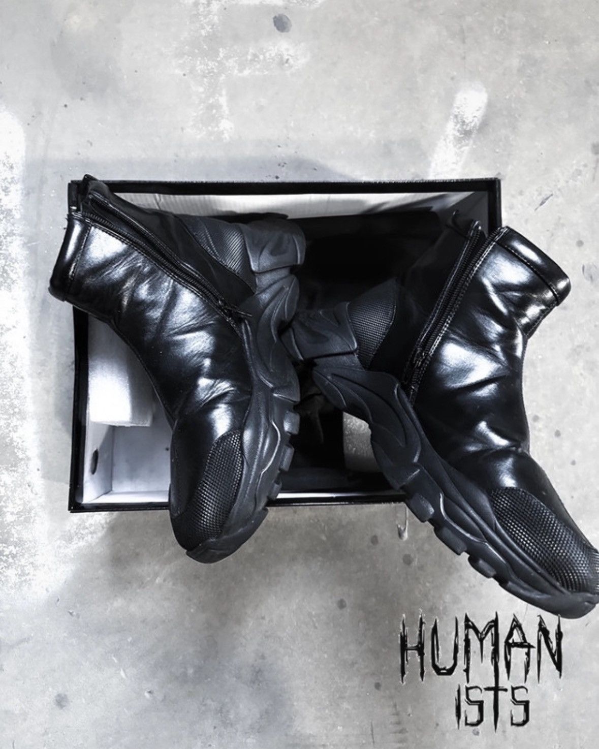 semanticdesign Semantic Design Leather Boots Size US 8 / EU 41 - 1 Thumbnail