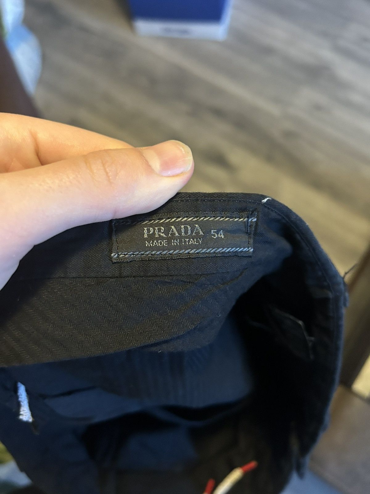 Prada Prada Black Trousers Size US 38 / EU 54 - 10 Thumbnail