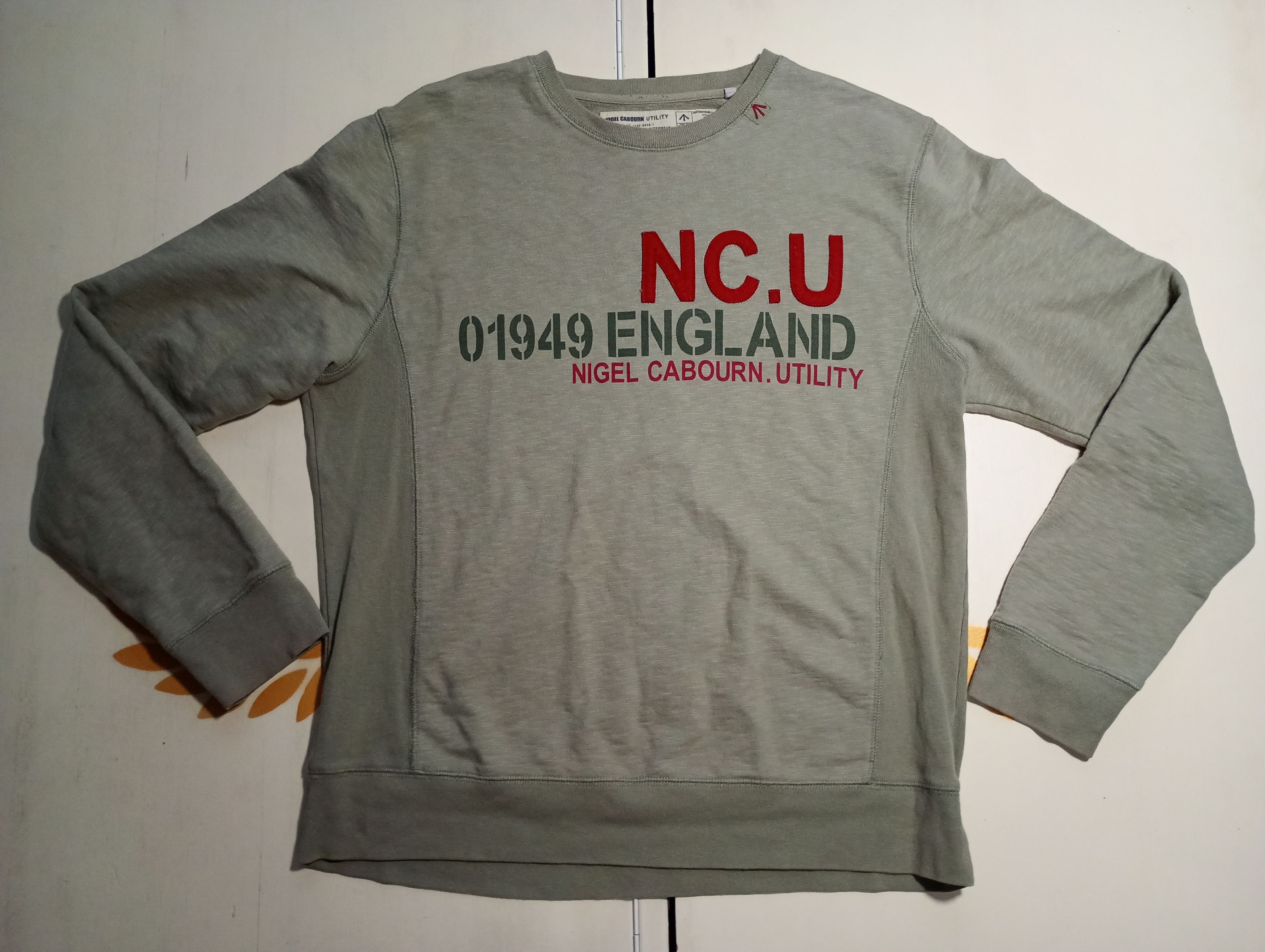 Nigel Cabourn Nigel Cabourn Utility Sweatshirt Size US L / EU 52-54 / 3 - 3 Thumbnail