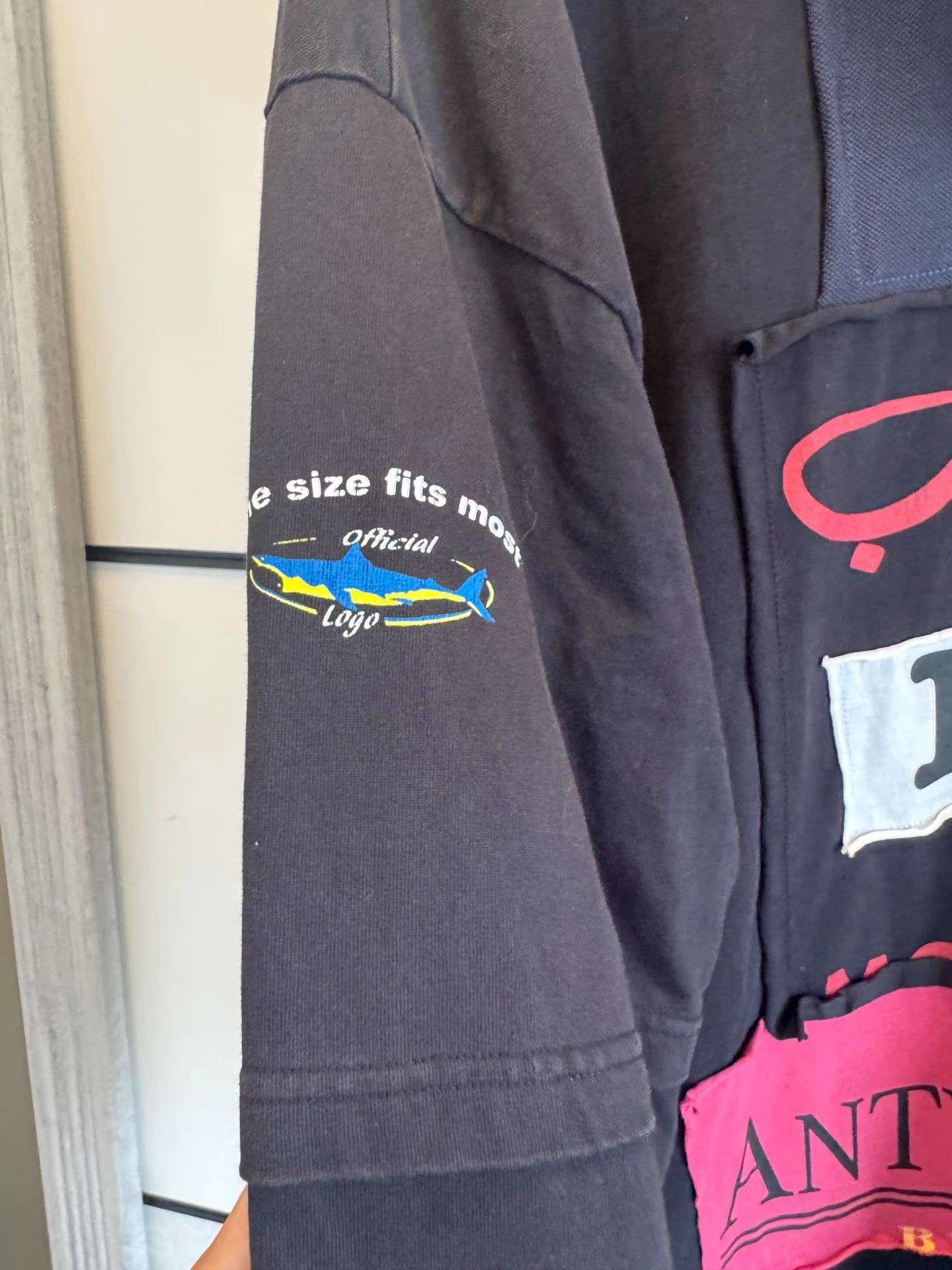Vetements Vetements Patchwork Hoodie Size US S / EU 44-46 / 1 - 4 Thumbnail