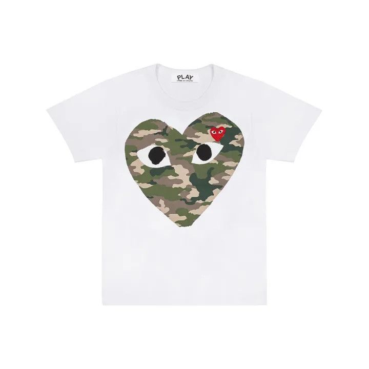 Comme des Garçons Play Camo Heart T-Shirt 0079