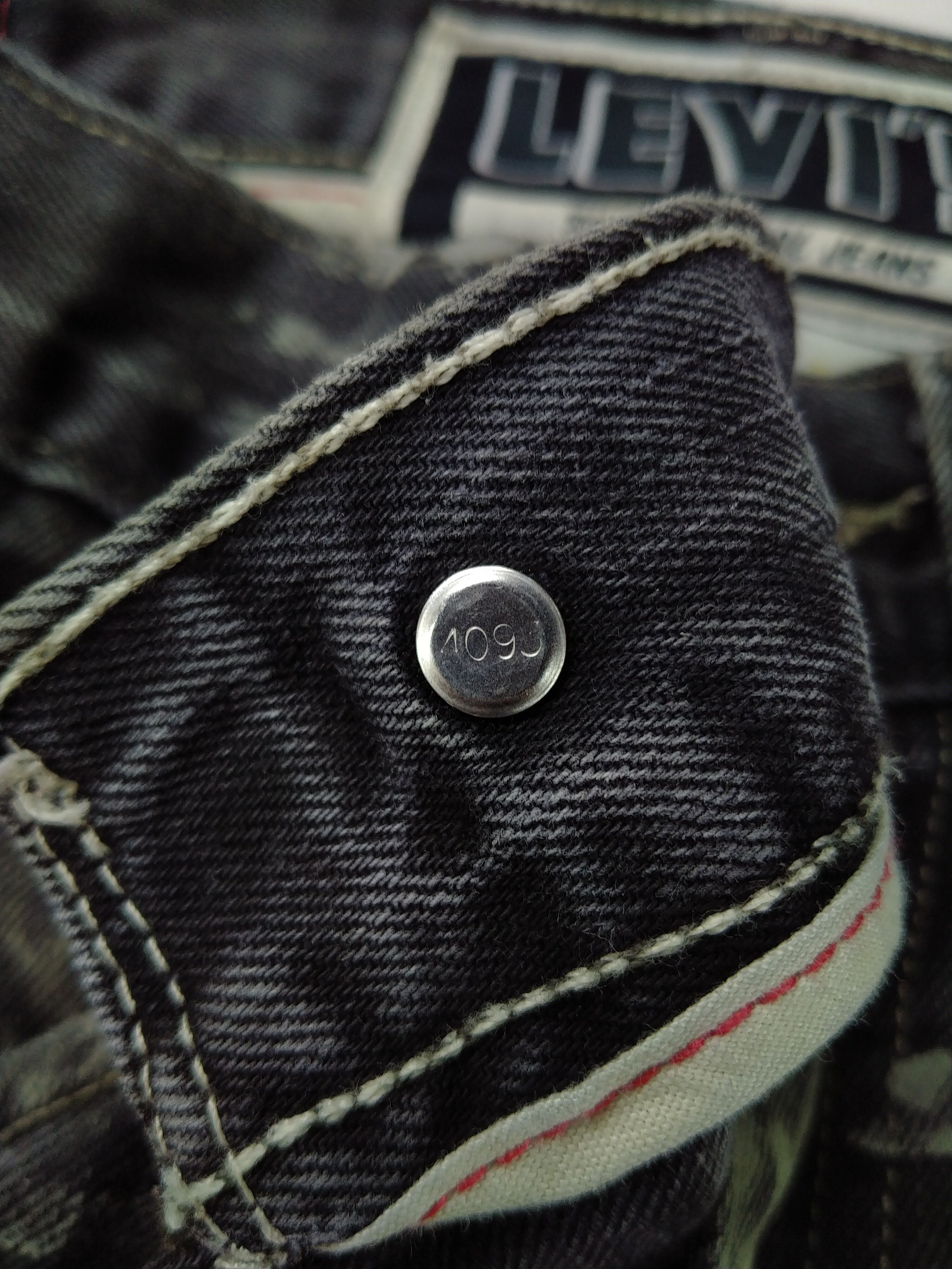 Levi's Vintage Levi's 511 Skinny 32 x 32.5 Denim -JN302 Size US 32 / EU 48 - 10 Thumbnail