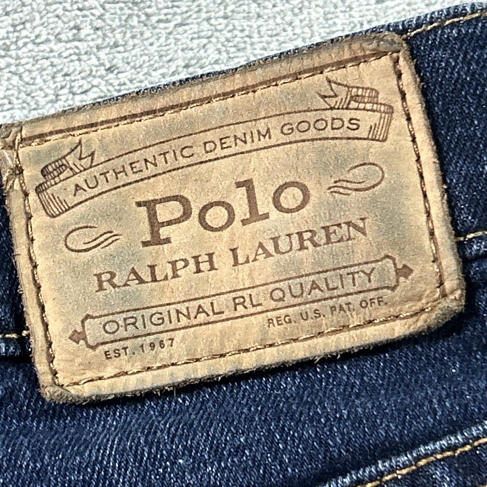 Polo Ralph Lauren Polo Ralph Lauren Loose Straight Jeans 44x32 Hamilton Wide Size US 44 / EU 60 - 5 Thumbnail