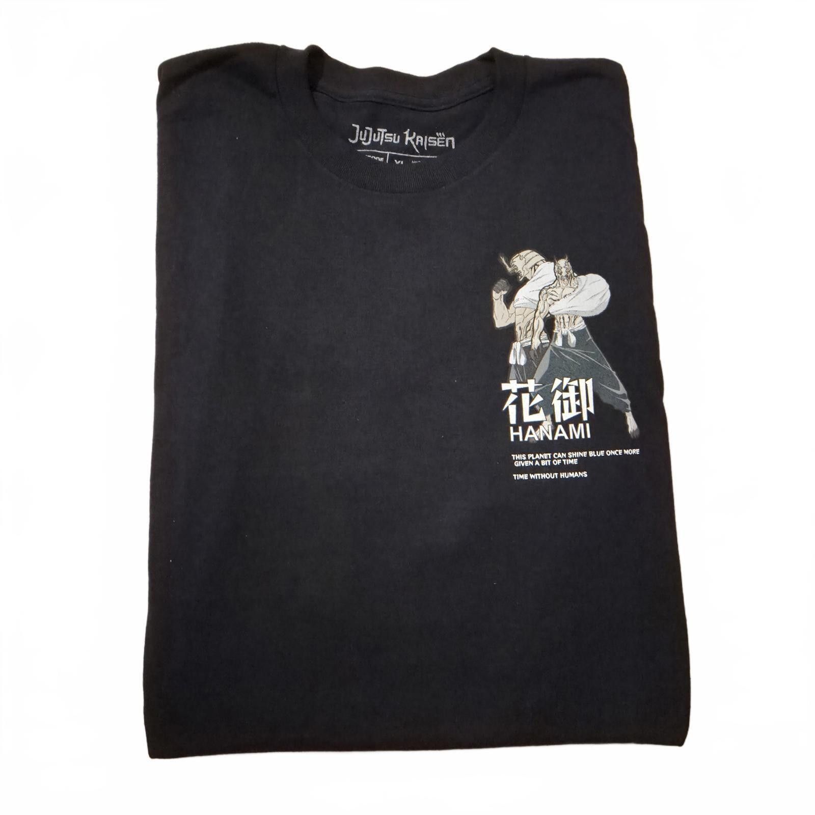 Unknown London Black Hanami Graphic T-Shirt Jujutsu Kaisen Anime Size US XL / EU 56 / 4 - 1 Thumbnail