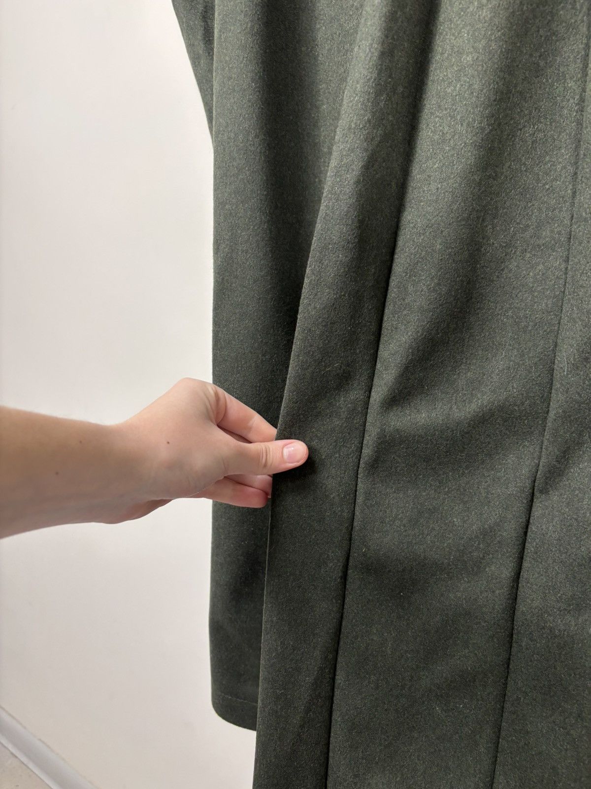 Other Lodenfrey Men’s Forest Green Wool Cashmere Long Overcoat Size US L / EU 52-54 / 3 - 23 Thumbnail