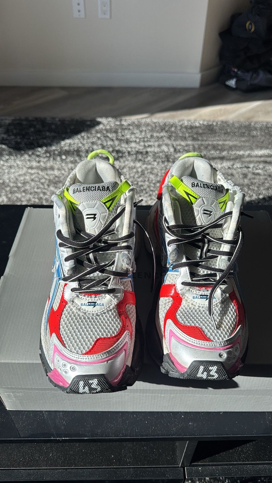 Balenciaga Balenciaga Runner Multicolor Size US 10 / EU 43 - 4 Thumbnail