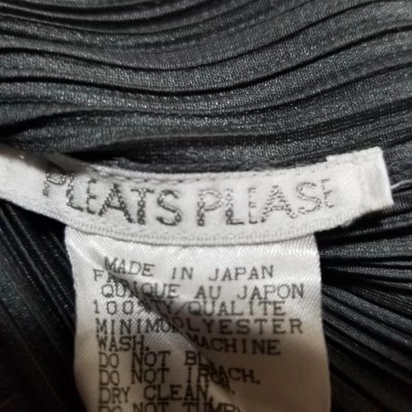Issey Miyake Issey Miyake size:3 Grey pleated long-sleeved shirt Size L / US 10 / IT 46 - 3 Thumbnail