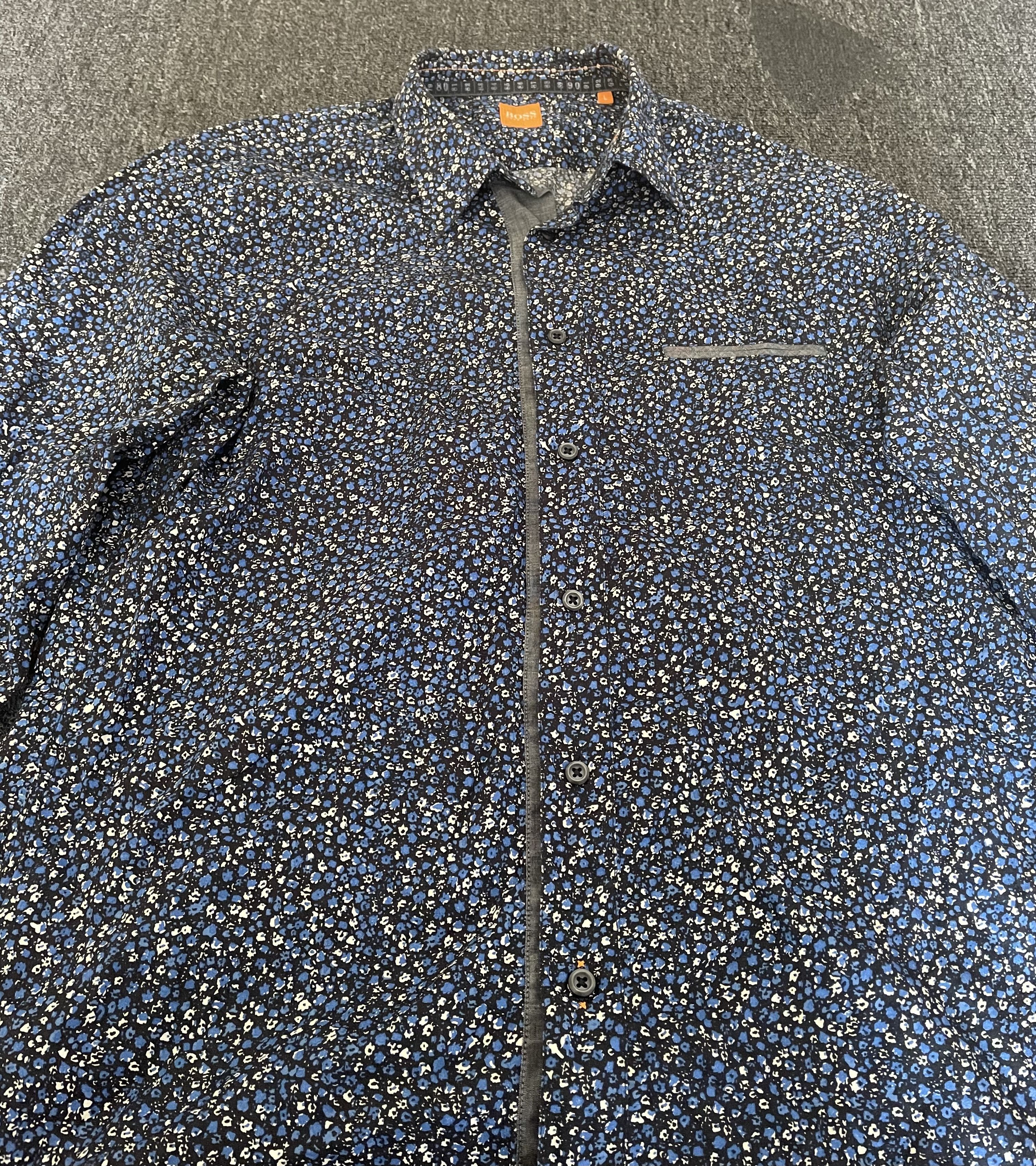 Hugo Boss Hugo Boss shirt size L Size US L / EU 52-54 / 3 - 2 Thumbnail