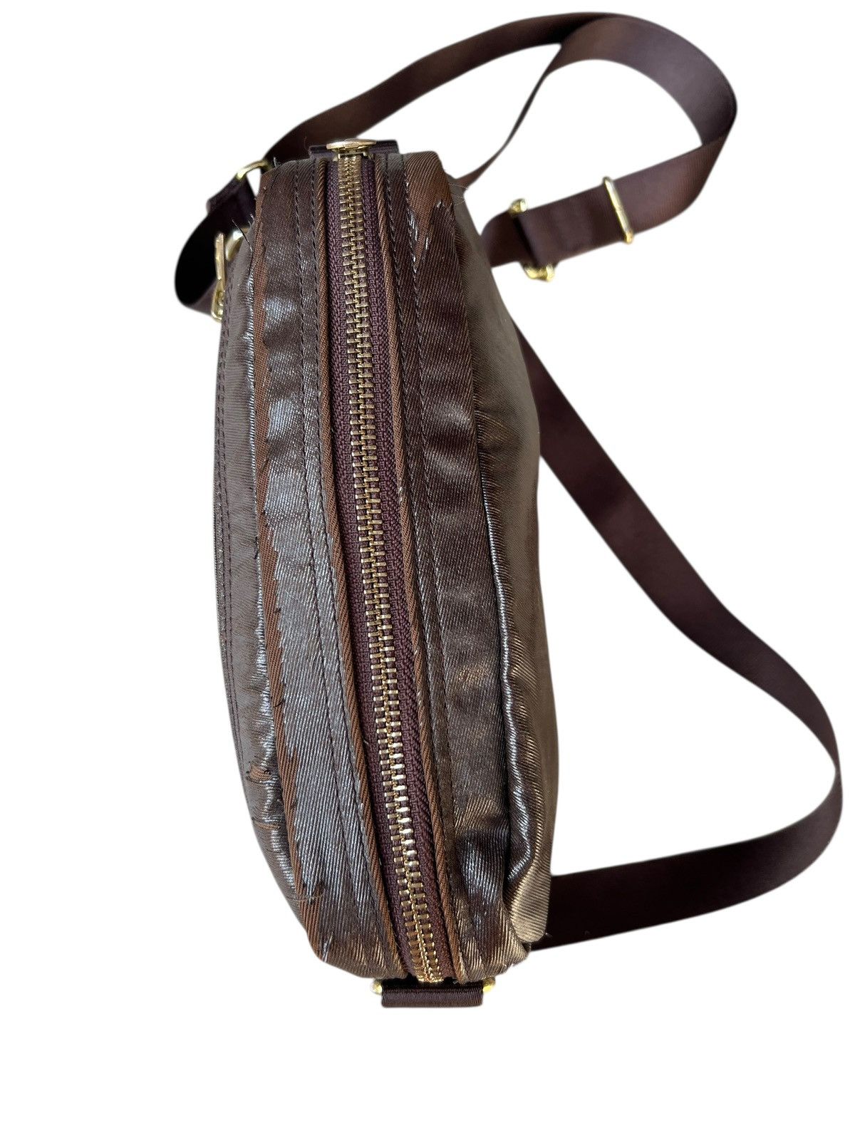 Porter By Yoshida Japan Distressed Coated Waxed Mini Bag
