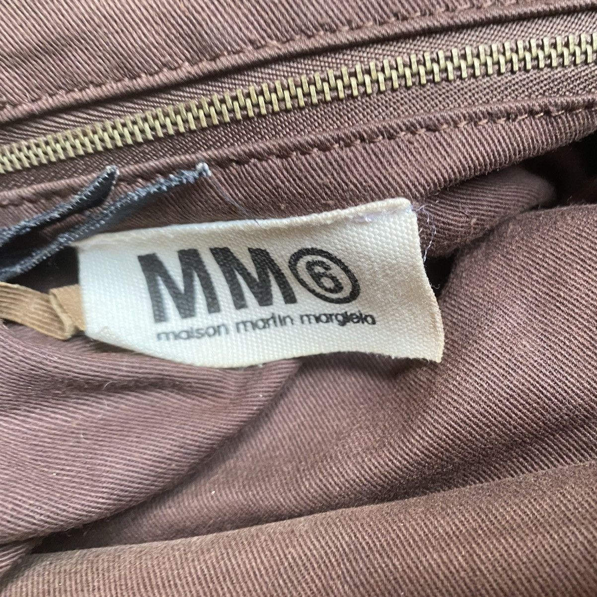 Maison Margiela Fall10 Moleskin Tote Bag Size ONE SIZE - 7 Thumbnail