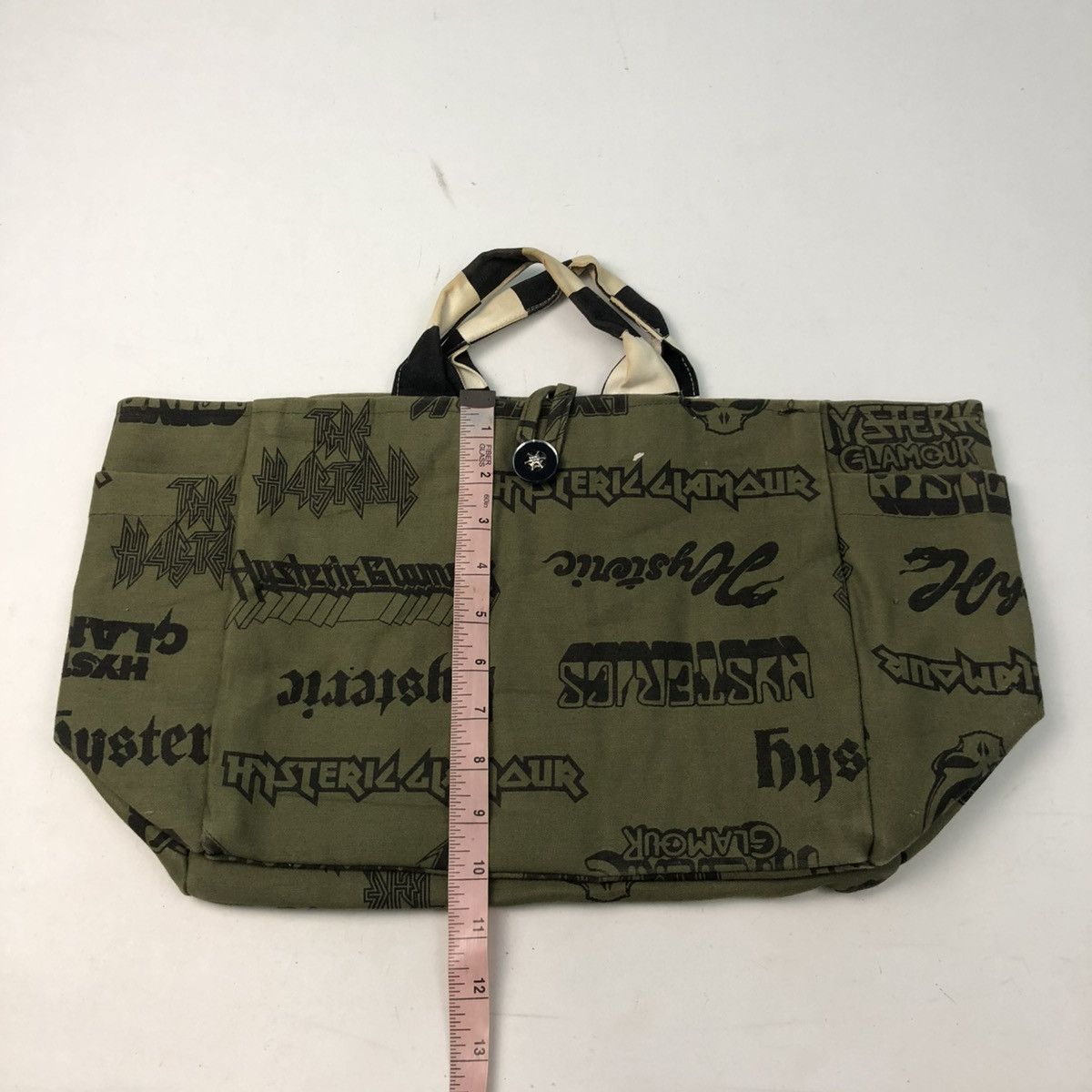 Hysteric Glamour ‼️LASTDROP‼️ HYSTERIC GLAMOUR MILITARY ROCK CARRY TOTE BAG Size ONE SIZE - 7 Thumbnail