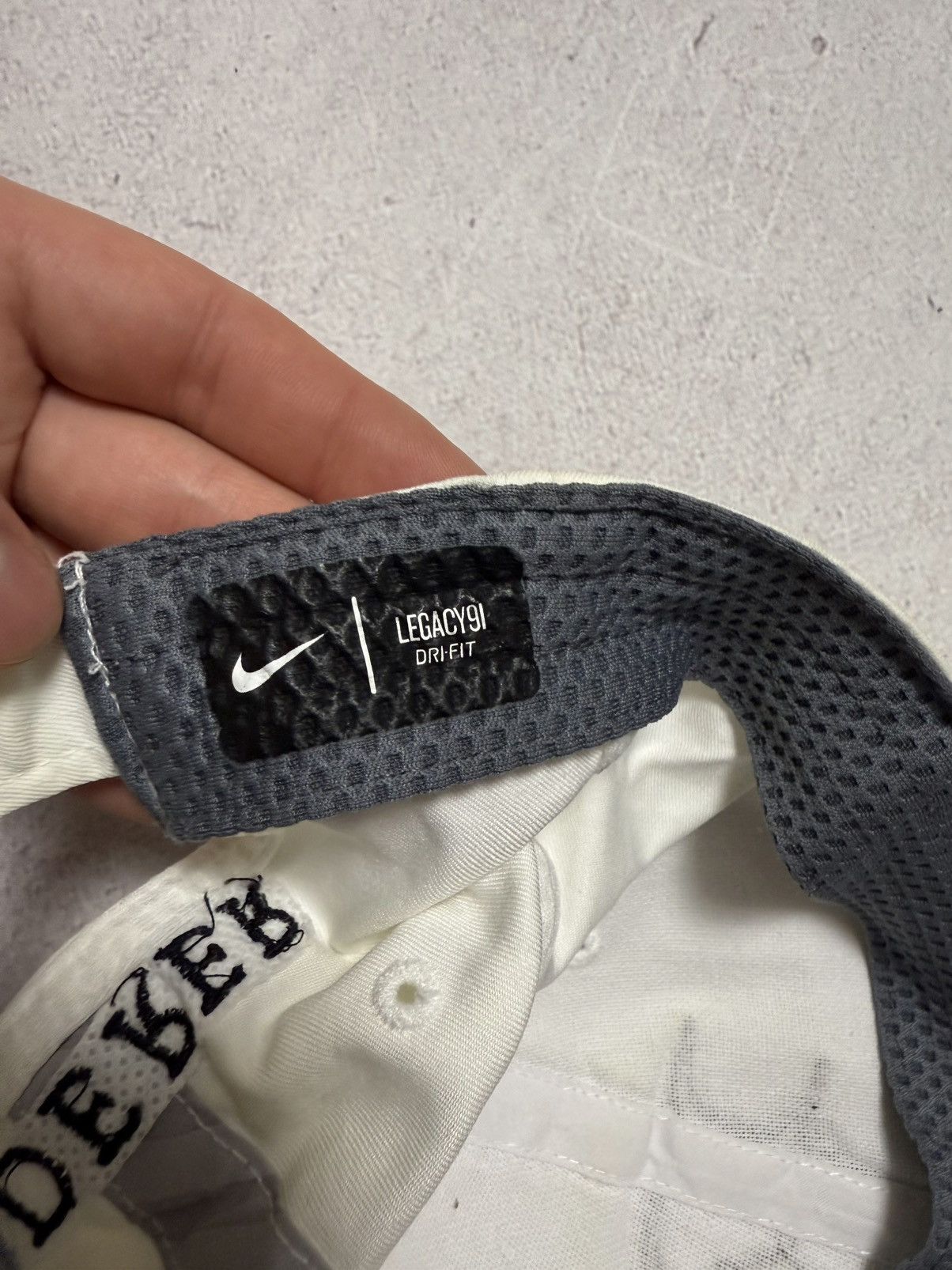 Nike Vintage Nike RF Cap Hat Roger Federer White Mens Size ONE SIZE - 7 Thumbnail