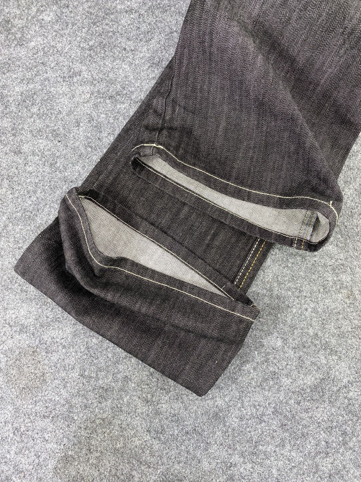 Japanese Brand × Jean Japanese Brand Bootcut Black Jeans - J1051 Size 26" / US 2 / IT 38 - 10 Thumbnail