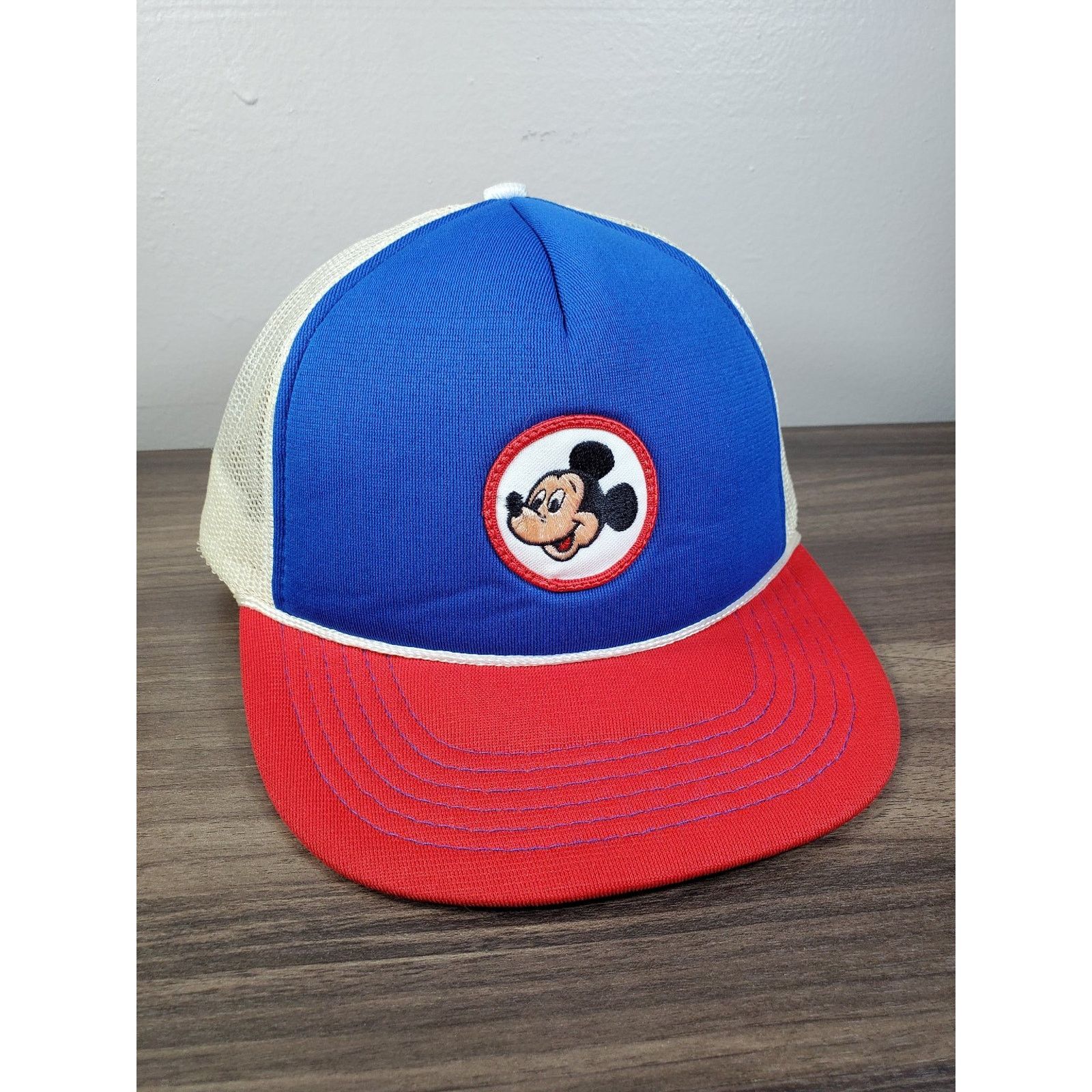 Disney × Vintage Vintage Disney Mickey Mouse Trucker Hat Snapback Cap Mesh Size ONE SIZE - 7 Thumbnail
