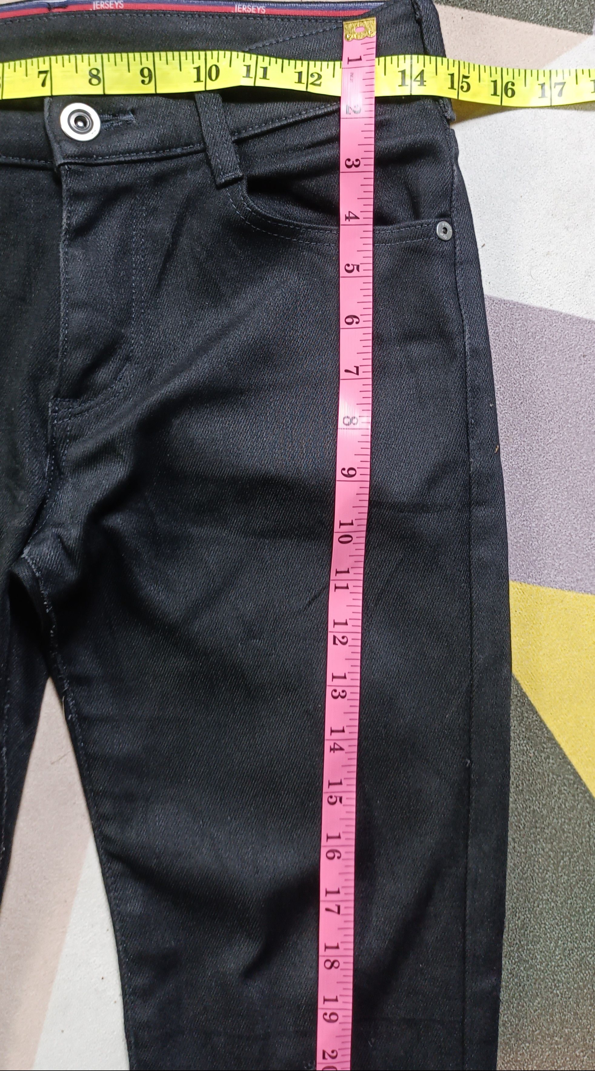 Edwin × If Six Was Nine × Japanese Brand Edwin Jersey Super Black Cutting Slim Fit Size US 29 - 18 Thumbnail