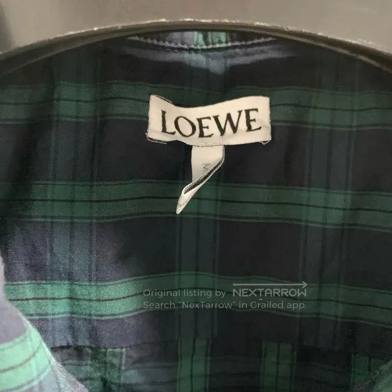 Loewe Loewe Women's Cotton Jacket in Deep Blue . Size L / US 10 / IT 46 - 4 Thumbnail