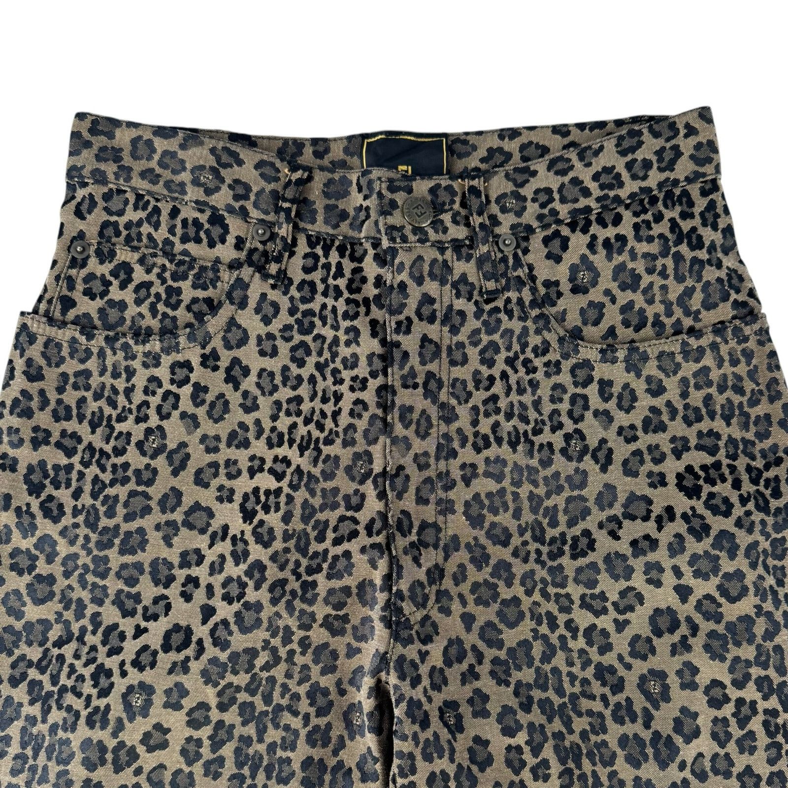 Fendi Fendi Vintage Leopard Print Pant Size 29" - 3 Thumbnail