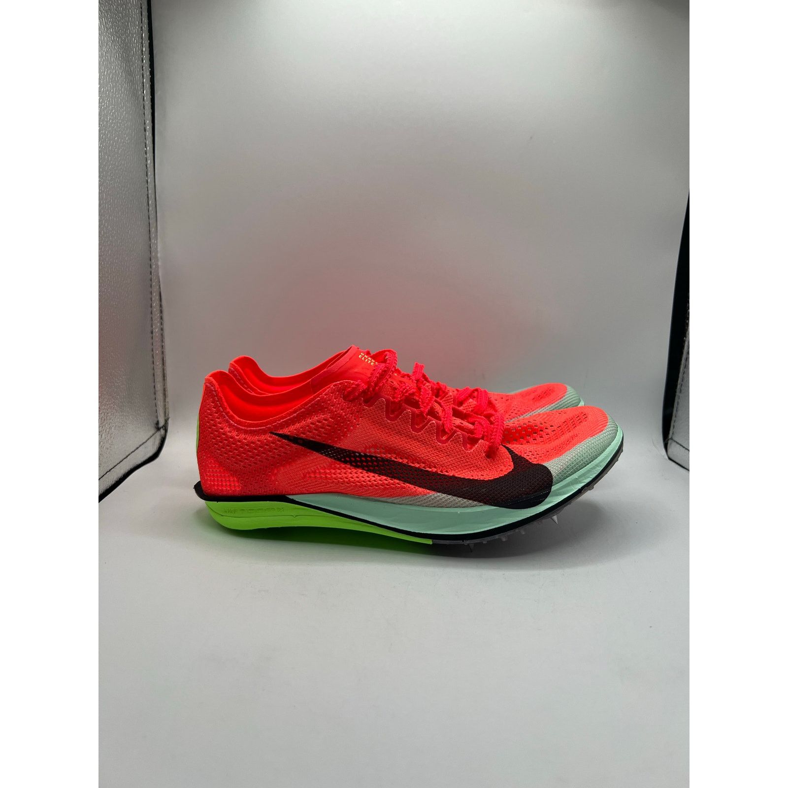 Nike Nike ZoomX Dragonfly 2 Elite “Bright Crimson Lime Blast” Size US 6 / IT 36 - 3 Thumbnail