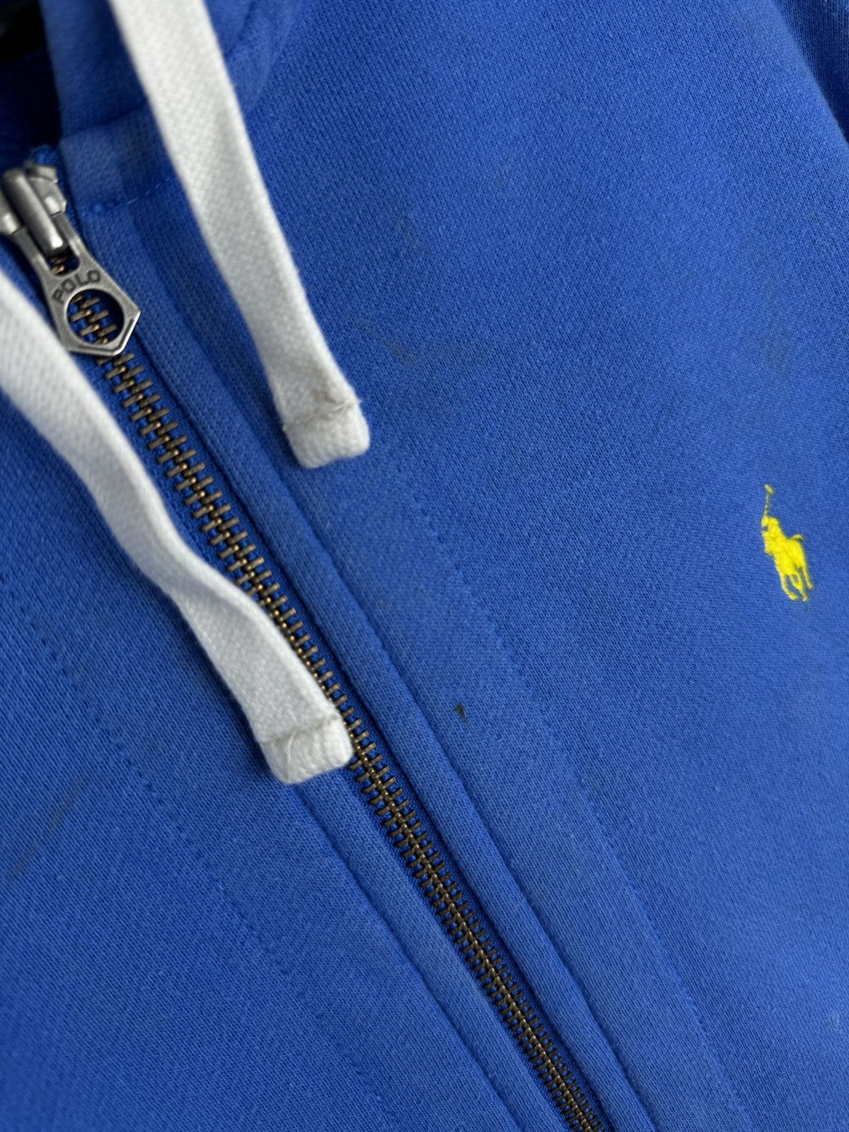 Polo Ralph Lauren Mens Vintage Polo Ralph Lauren zip hoodie y2k blue rare OG Size US XL / EU 56 / 4 - 7 Thumbnail