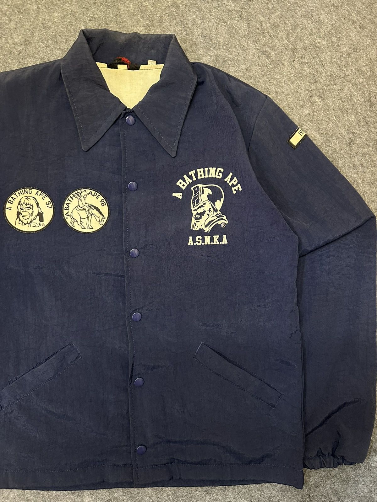 Bape Vintage A Bathing Ape General Nigo Era 90s‼️Coach Jaket Size US M / EU 48-50 / 2 - 3 Thumbnail