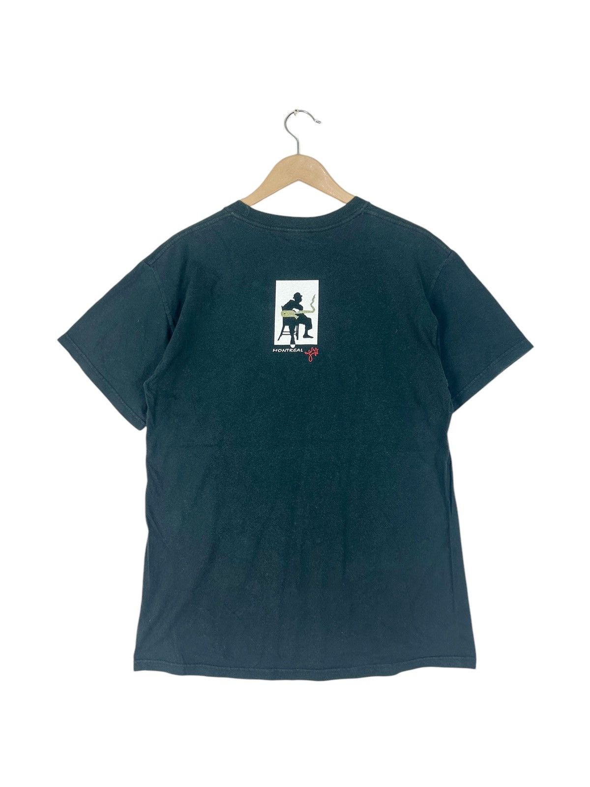 Band Tees × Vintage Vintage Montreal Jazz / Cartoon Art , Music Cocert / Miles Size US M / EU 48-50 / 2 - 2 Thumbnail