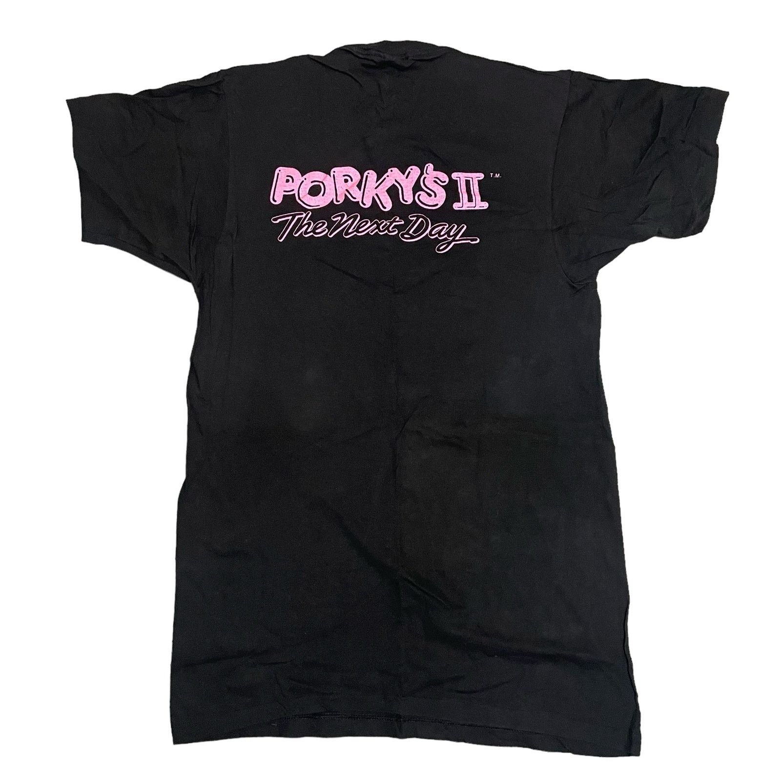 Vintage 1983 Porkys 2 The Next Day Promo T-Shirt Single Stitch Large Size US L / EU 52-54 / 3 - 9 Thumbnail